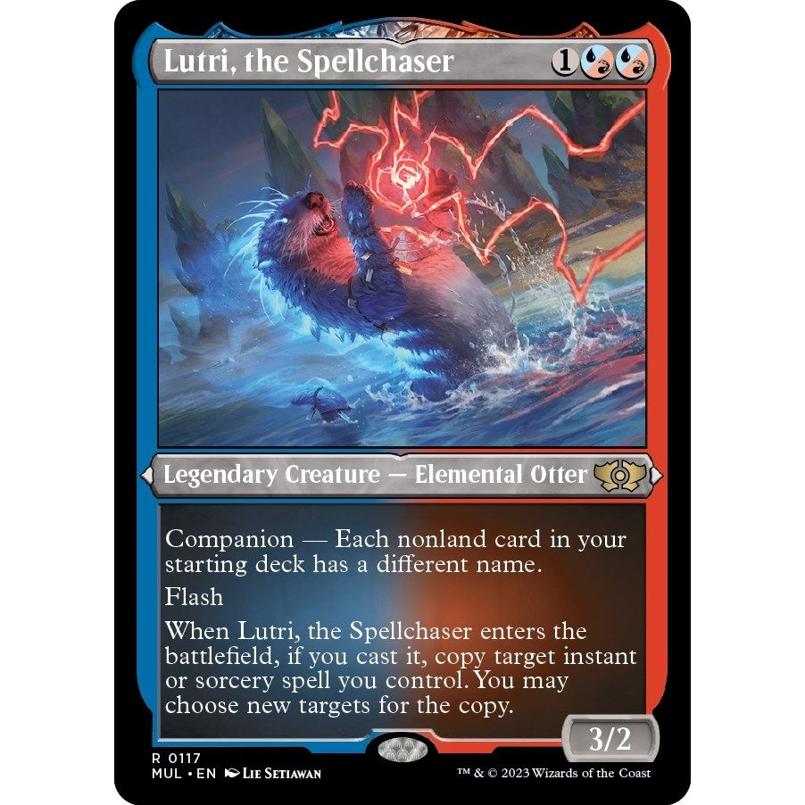 Image for Lutri, the Spellchaser (Foil Etched) (117) (MUL) - Magic: The Gathering