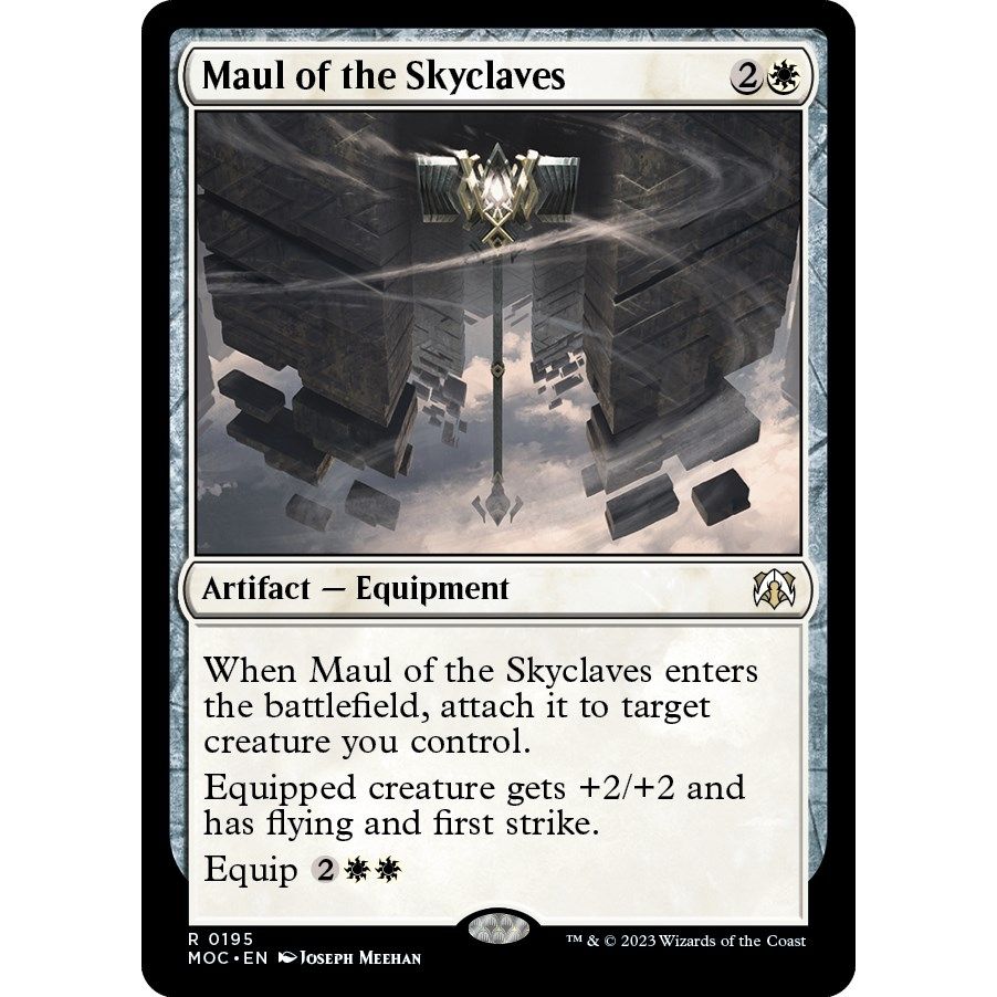 Image for Maul of the Skyclaves (195) (MOC) - Magic: The Gathering