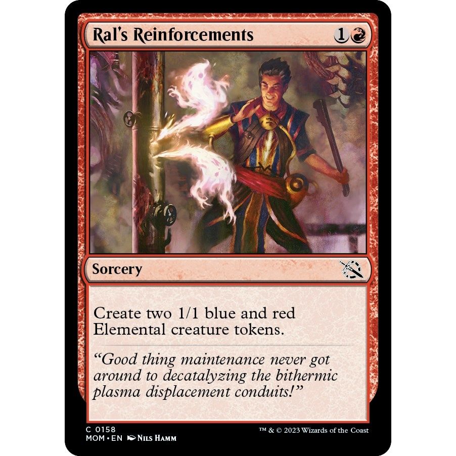 Image for Ral's Reinforcements (158) (MOM) - Magic: The Gathering