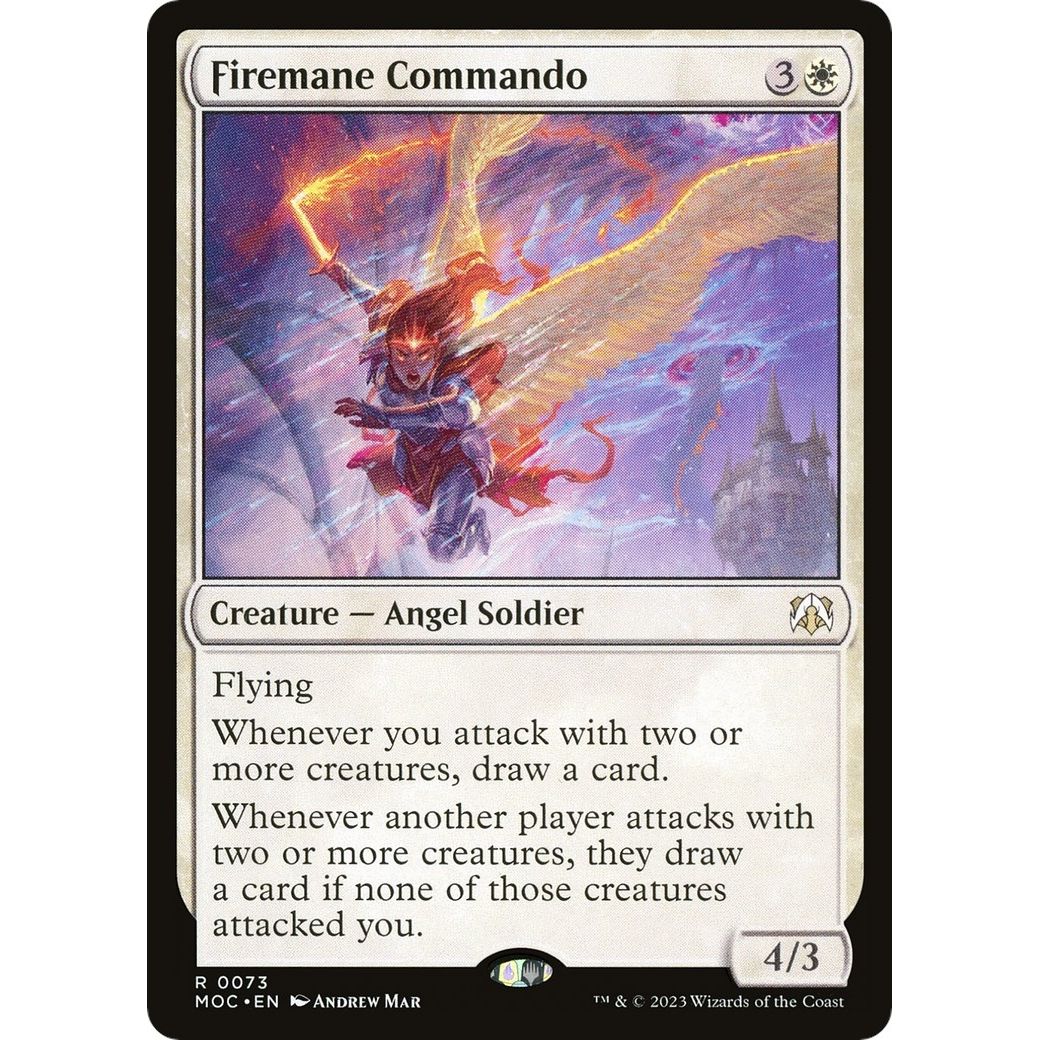 Image for Firemane Commando (73) (MOC) - Magic: The Gathering