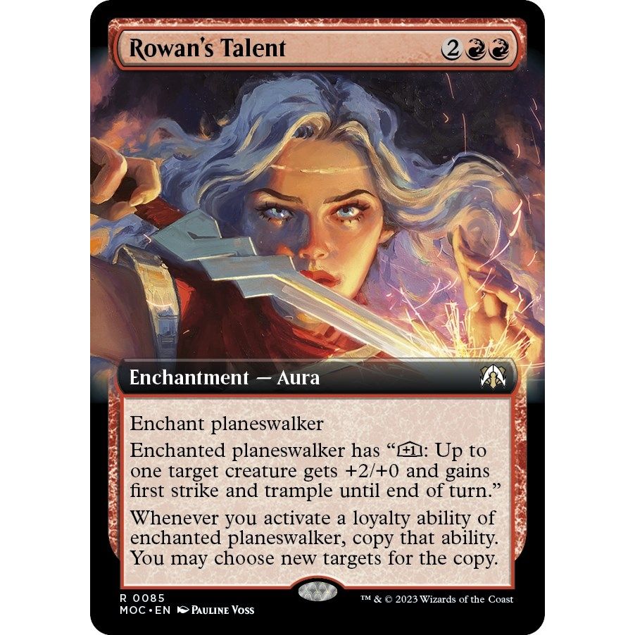 Image for Rowan's Talent (Extended Art) (85) (MOC) - Magic: The Gathering