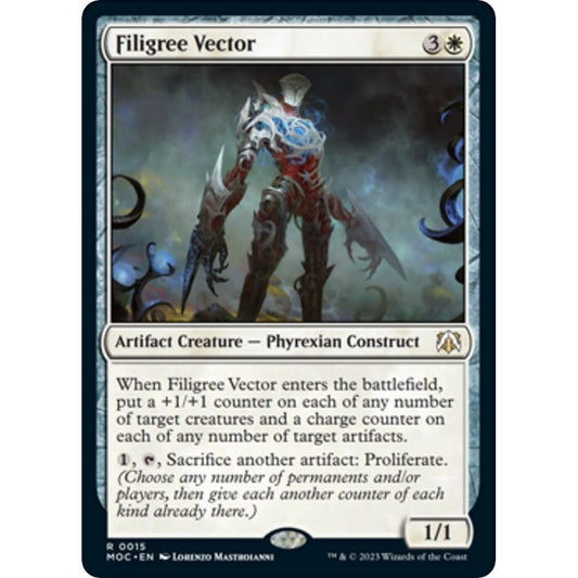 Image for Filigree Vector (15) (MOC) - Magic: The Gathering