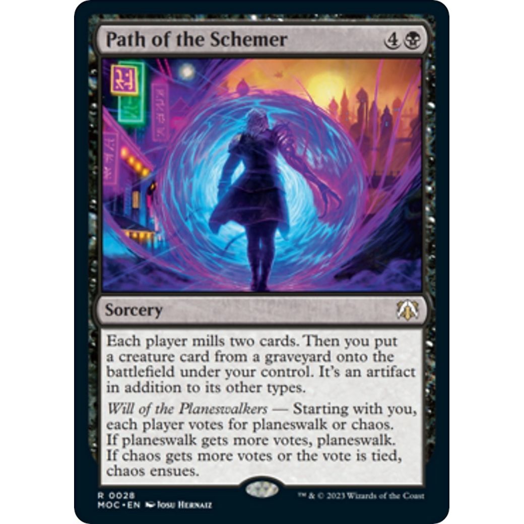 Image for Path of the Schemer (28) (MOC) - Magic: The Gathering