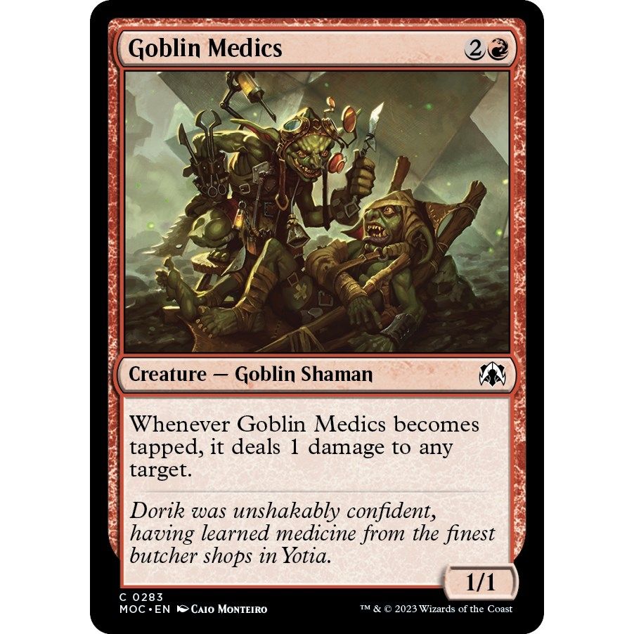 Image for Goblin Medics (283) (MOC) - Magic: The Gathering