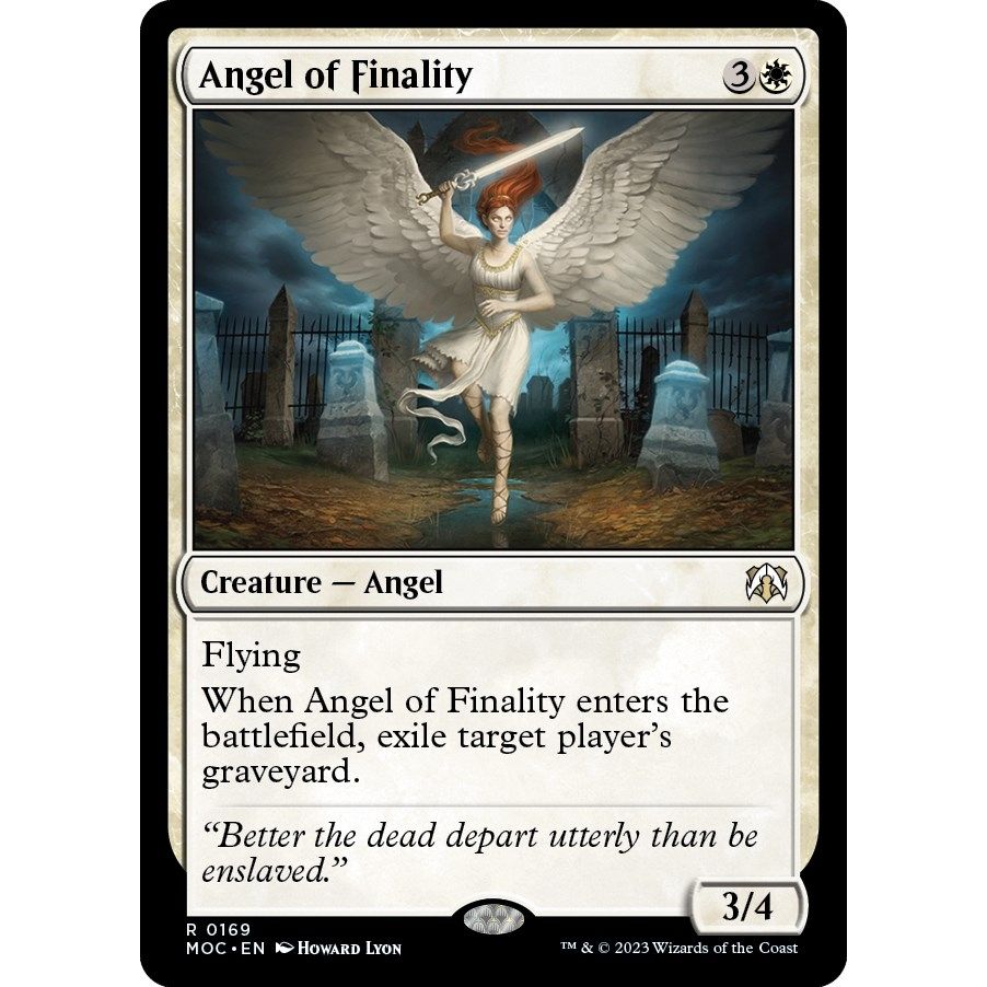 Image for Angel of Finality (169) (MOC) - Magic: The Gathering