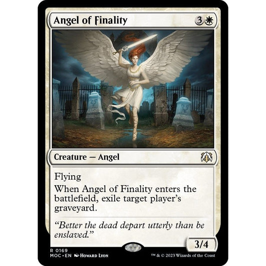 Image for Angel of Finality (169) (MOC) - Magic: The Gathering