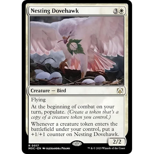 Image for Nesting Dovehawk (17) (MOC) - Magic: The Gathering