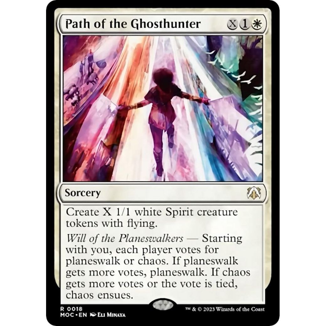 Image for Path of the Ghosthunter (18) (MOC) - Magic: The Gathering