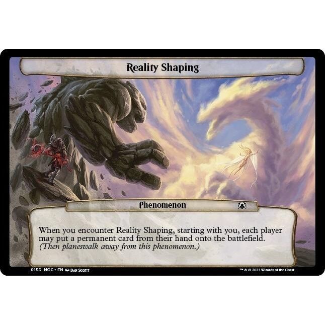 Image for Reality Shaping (155) (MOC) - Magic: The Gathering