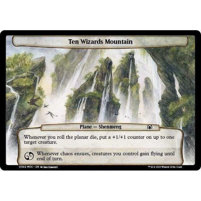 Image for Ten Wizards Mountain (66) (MOC) - Magic: The Gathering