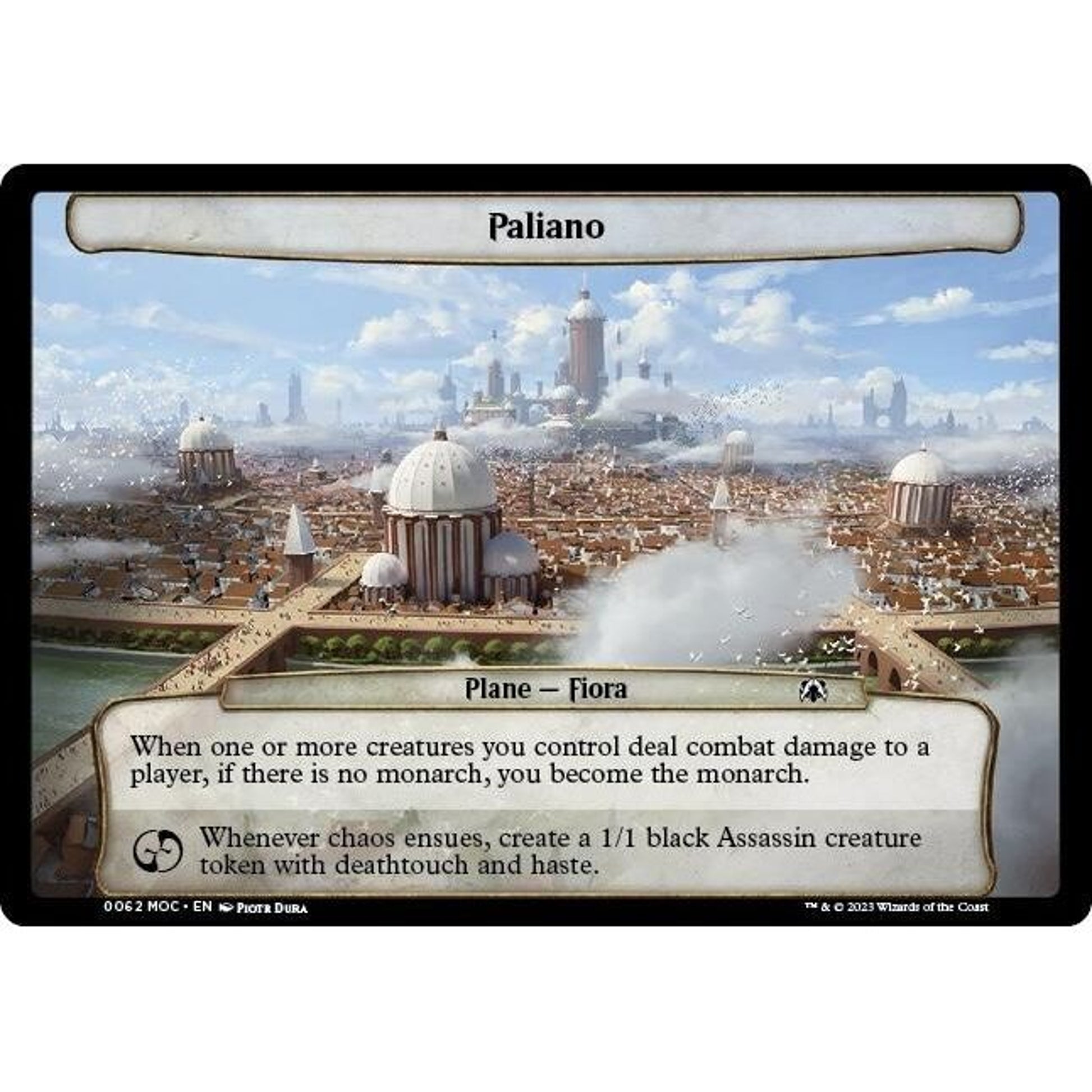 Image for Paliano (62) (MOC) - Magic: The Gathering