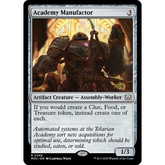 Image for Academy Manufactor (346) (MOC) - Magic: The Gathering