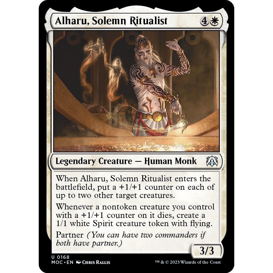Image for Alharu, Solemn Ritualist (168) (MOC) - Magic: The Gathering