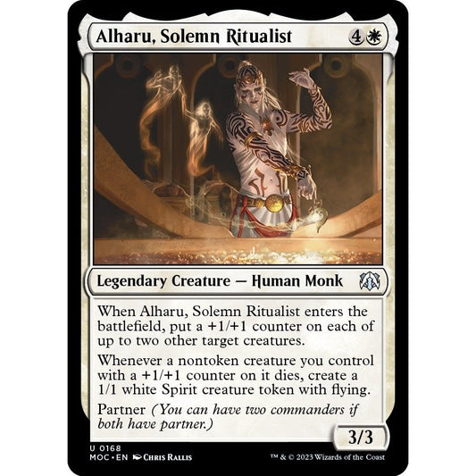 Image for Alharu, Solemn Ritualist (168) (MOC) - Magic: The Gathering