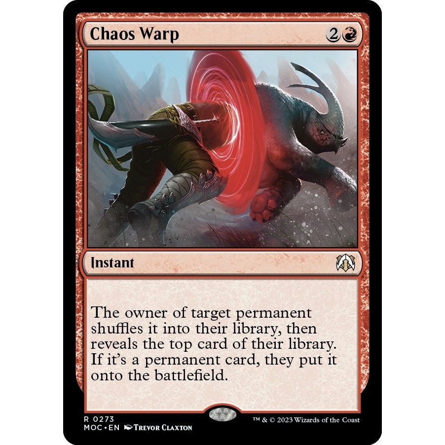 Image for Chaos Warp (273) (MOC) - Magic: The Gathering
