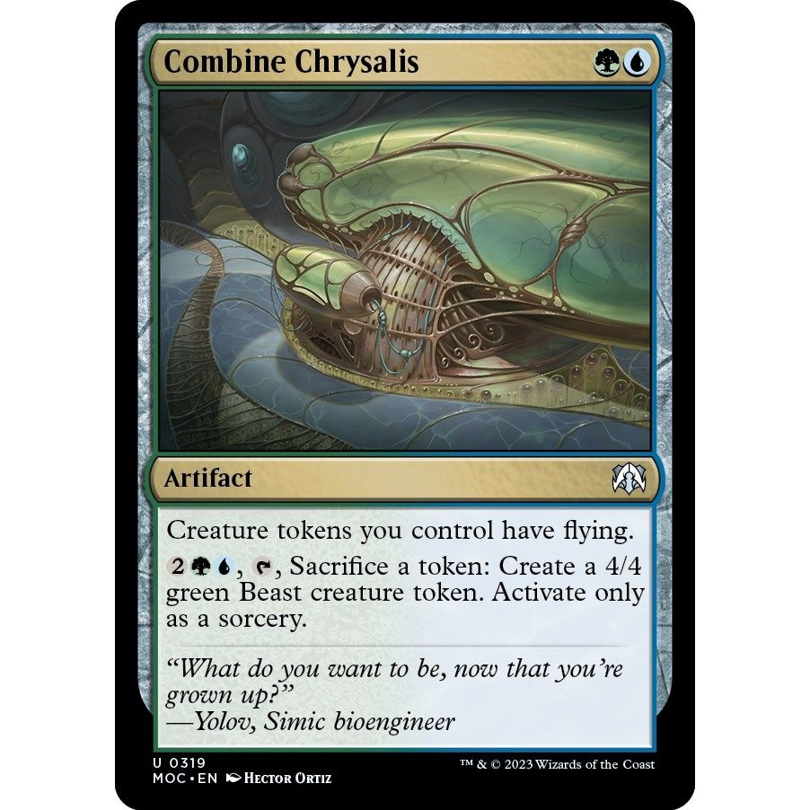 Image for Combine Chrysalis (319) (MOC) - Magic: The Gathering