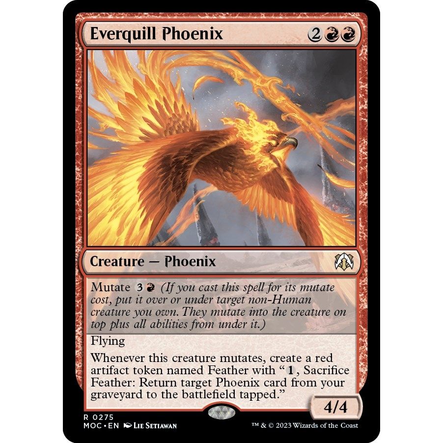 Image for Everquill Phoenix (275) (MOC) - Magic: The Gathering
