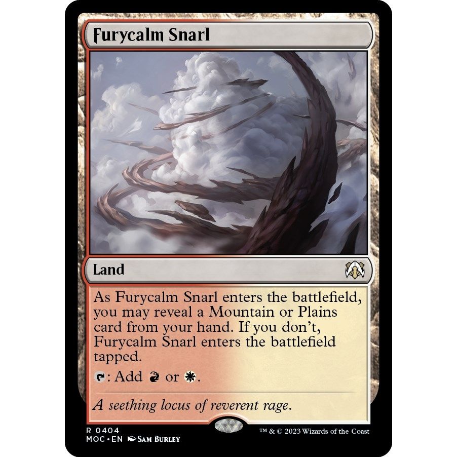 Image for Furycalm Snarl (404) (MOC) - Magic: The Gathering