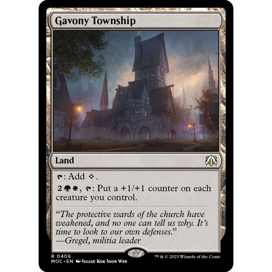 Image for Gavony Township (406) (MOC) - Magic: The Gathering