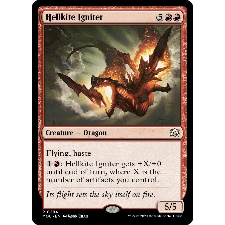 Image for Hellkite Igniter (284) (MOC) - Magic: The Gathering