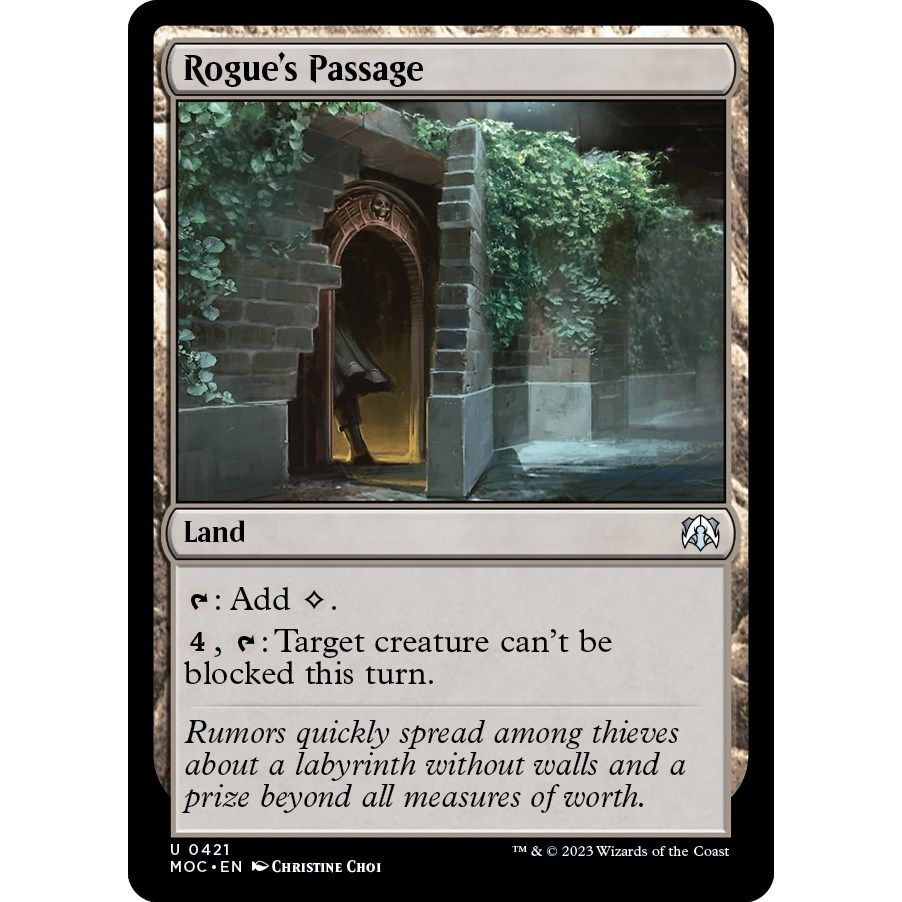 Image for Rogue's Passage (421) (MOC) - Magic: The Gathering