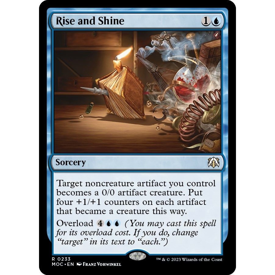 Image for Rise and Shine (233) (MOC) - Magic: The Gathering