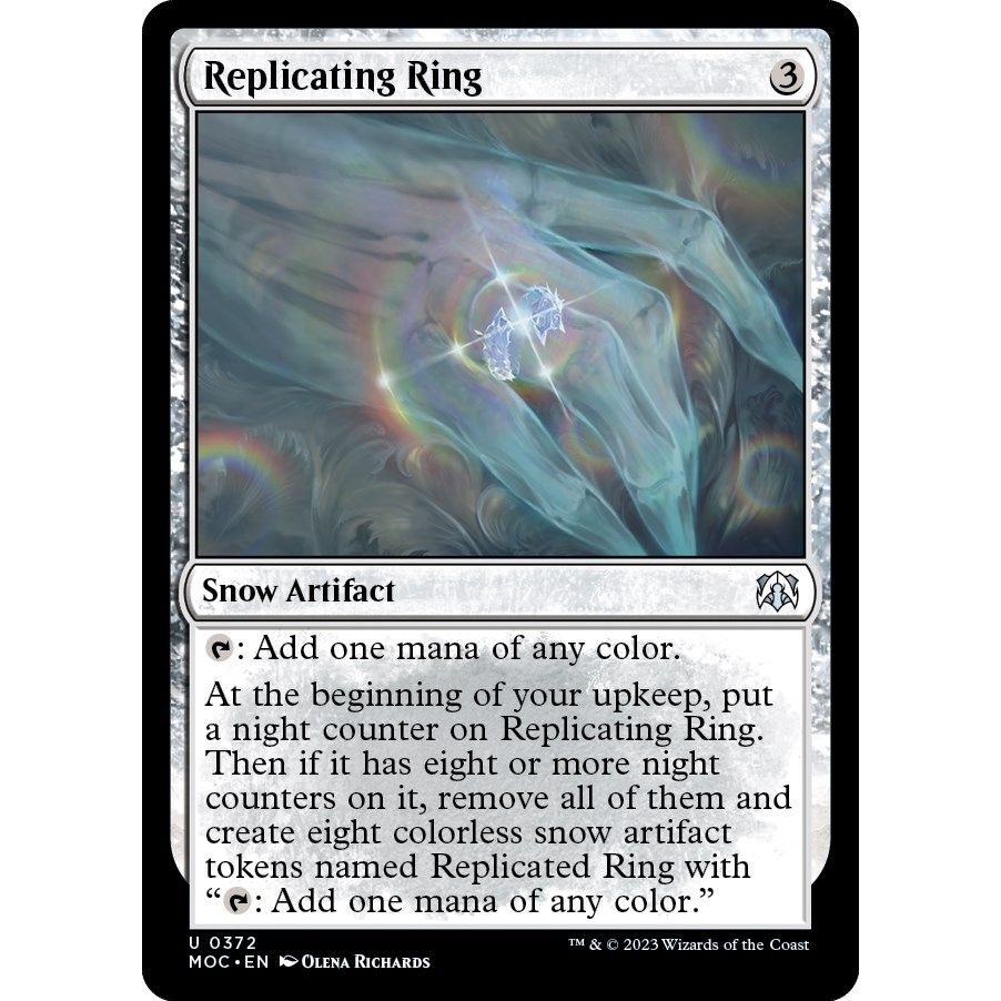 Image for Replicating Ring (372) (MOC) - Magic: The Gathering