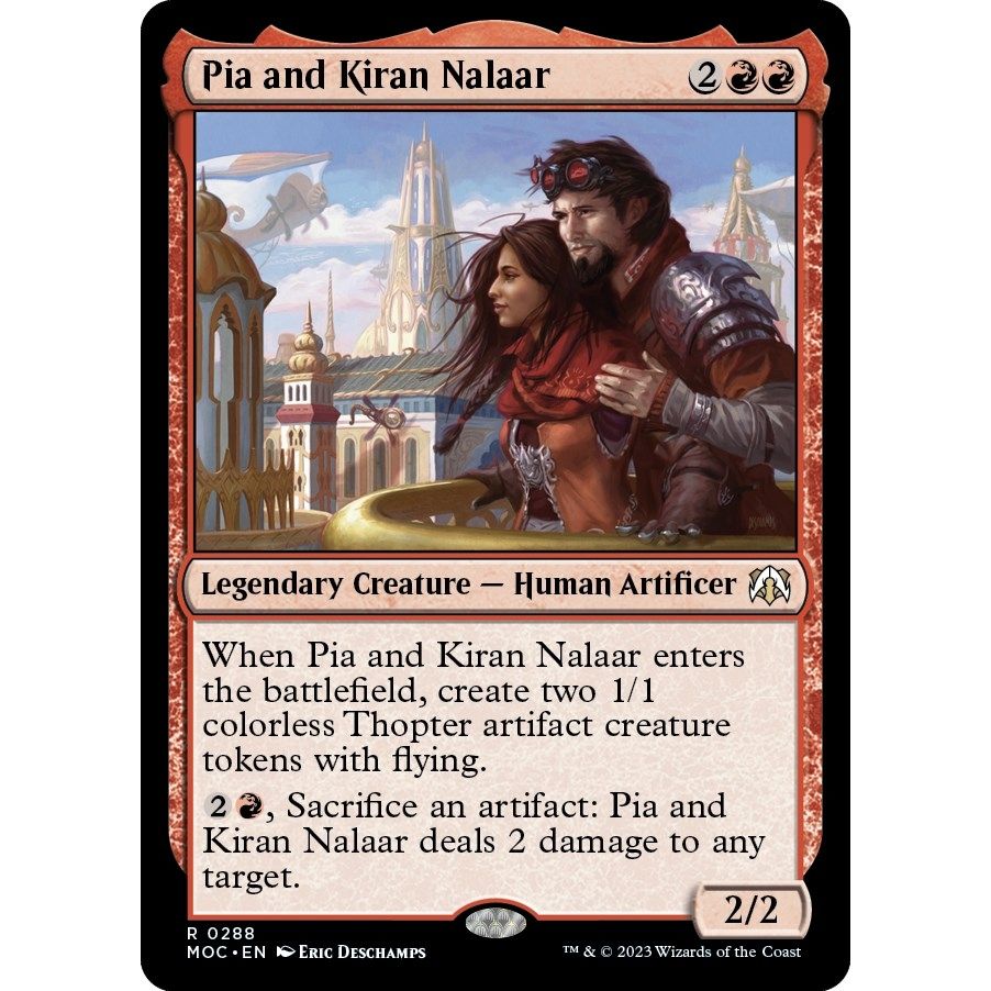 Image for Pia and Kiran Nalaar (288) (MOC) - Magic: The Gathering