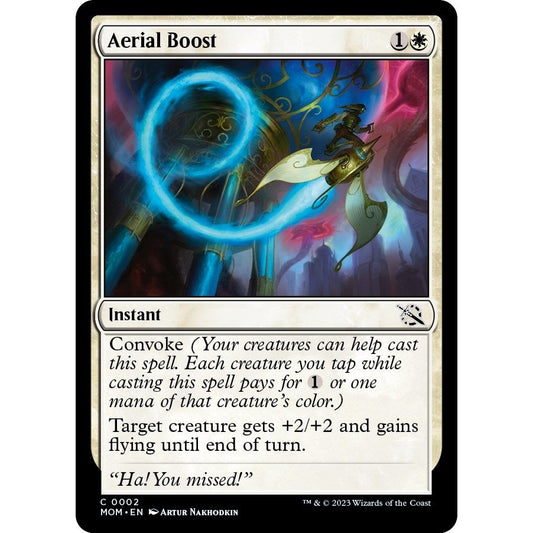 Image for Aerial Boost (2) (MOM) - Magic: The Gathering