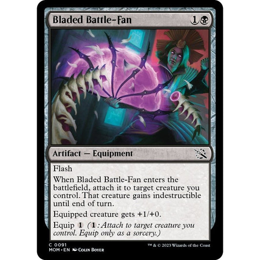 Image for Bladed Battle-Fan (91) (MOM) - Magic: The Gathering