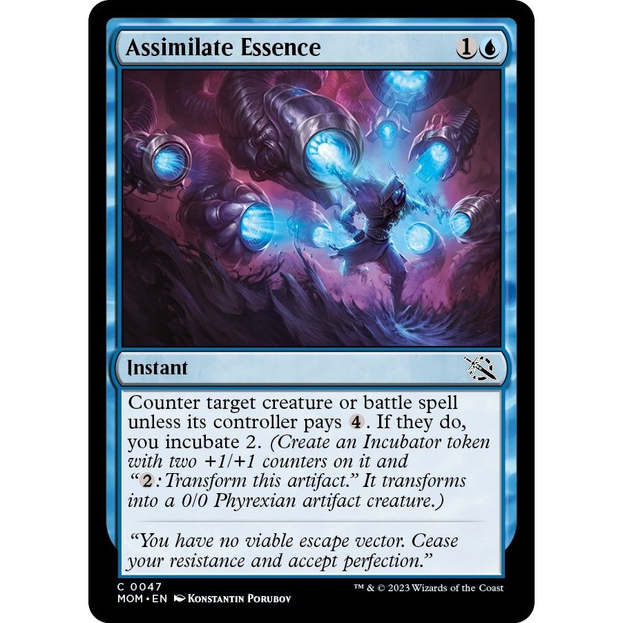 Image for Assimilate Essence (47) (MOM) - Magic: The Gathering
