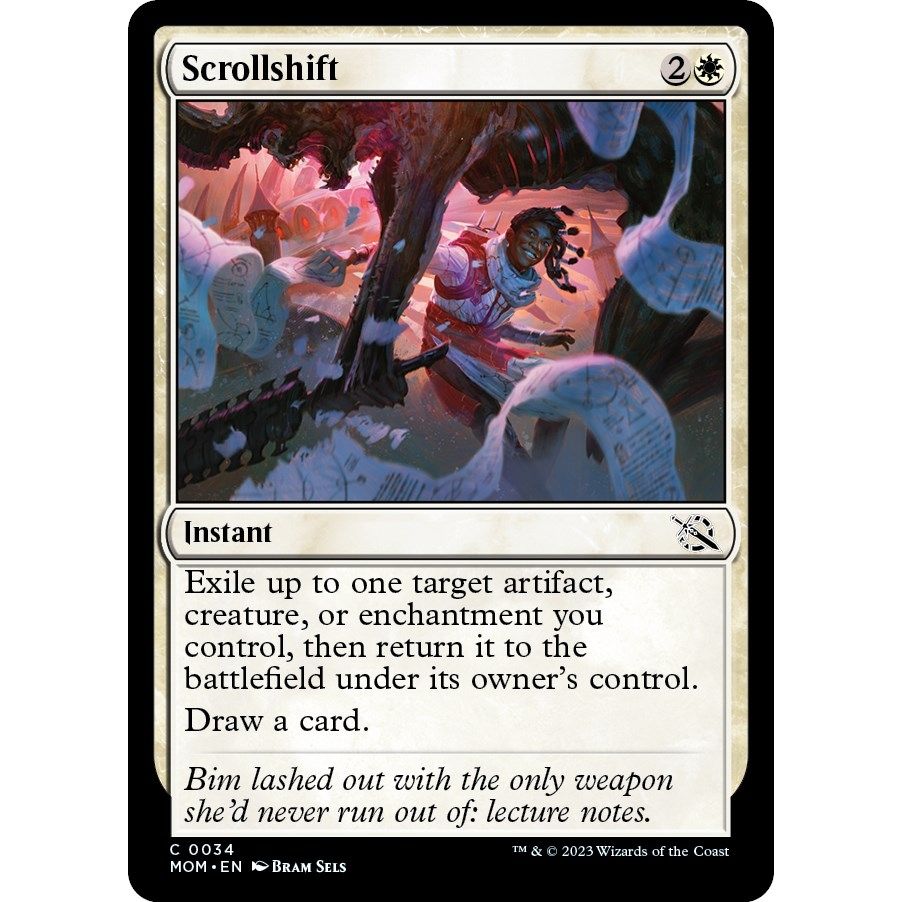 Image for Scrollshift (34) (MOM) - Magic: The Gathering
