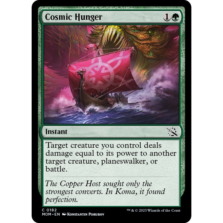 Image for Cosmic Hunger (182) (MOM) - Magic: The Gathering