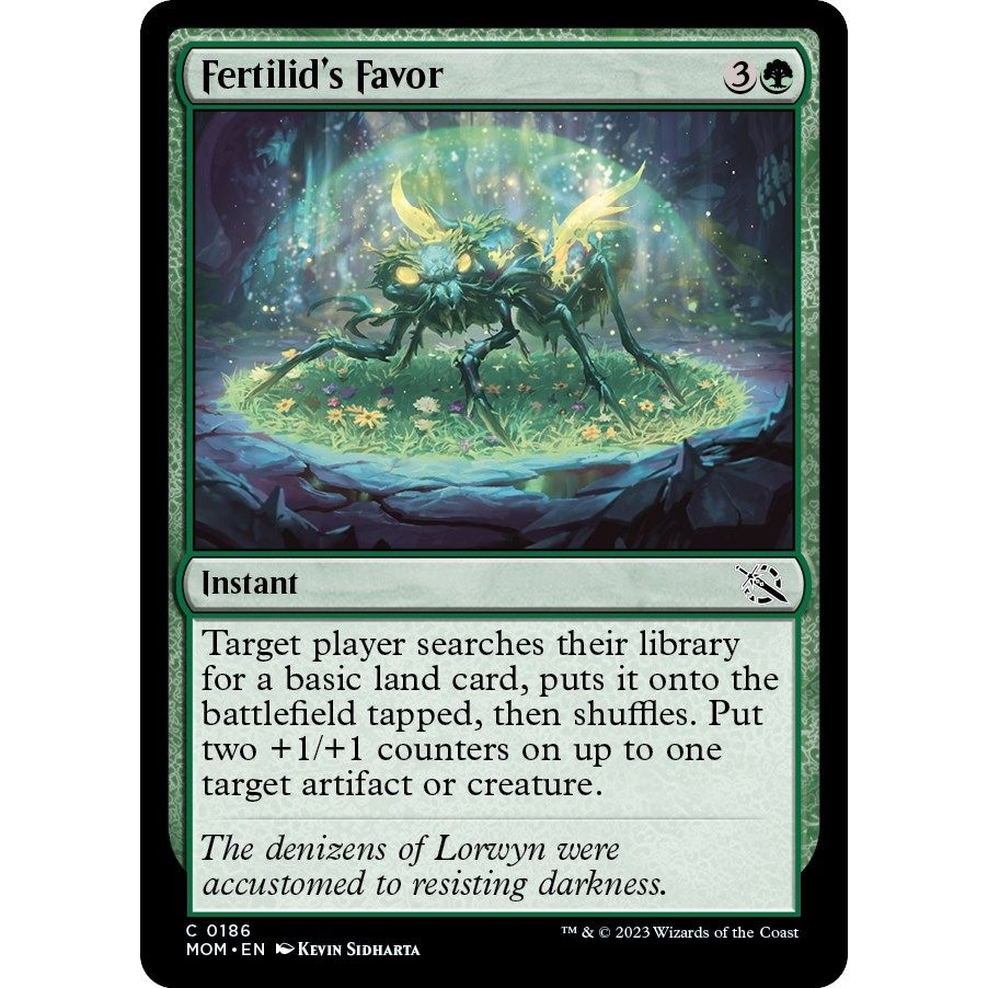Image for Fertilid's Favor (186) (MOM) - Magic: The Gathering
