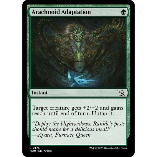 Image for Arachnoid Adaptation (175) (MOM) - Magic: The Gathering