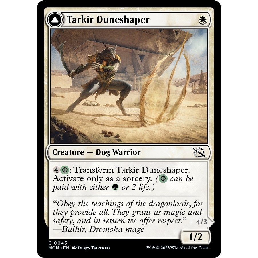 Image for Tarkir Duneshaper (43) (MOM) - Magic: The Gathering