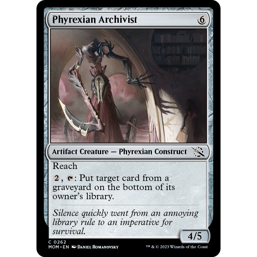 Image for Phyrexian Archivist (262) (MOM) - Magic: The Gathering