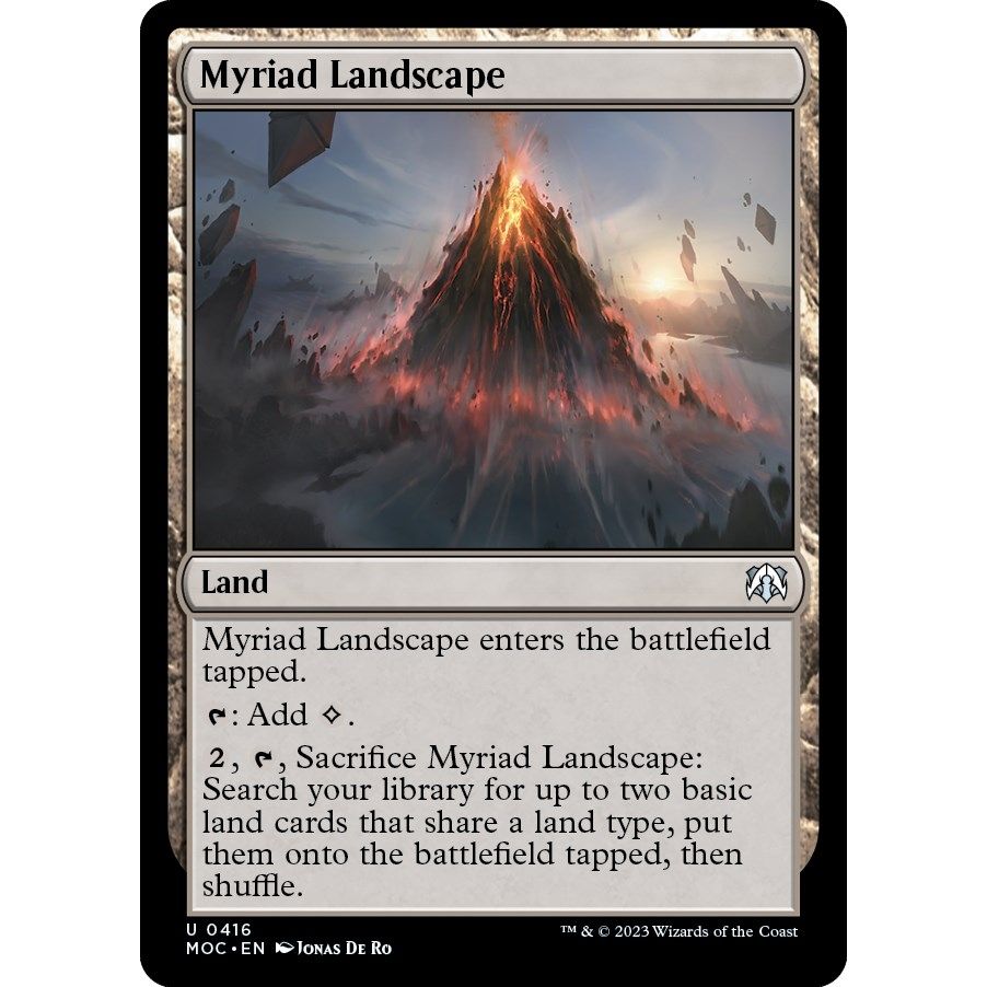 Image for Myriad Landscape (416) (MOC) - Magic: The Gathering