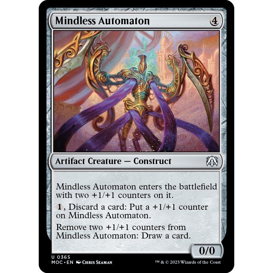 Image for Mindless Automaton (365) (MOC) - Magic: The Gathering