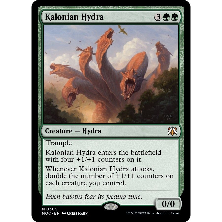 Image for Kalonian Hydra (305) (MOC) - Magic: The Gathering