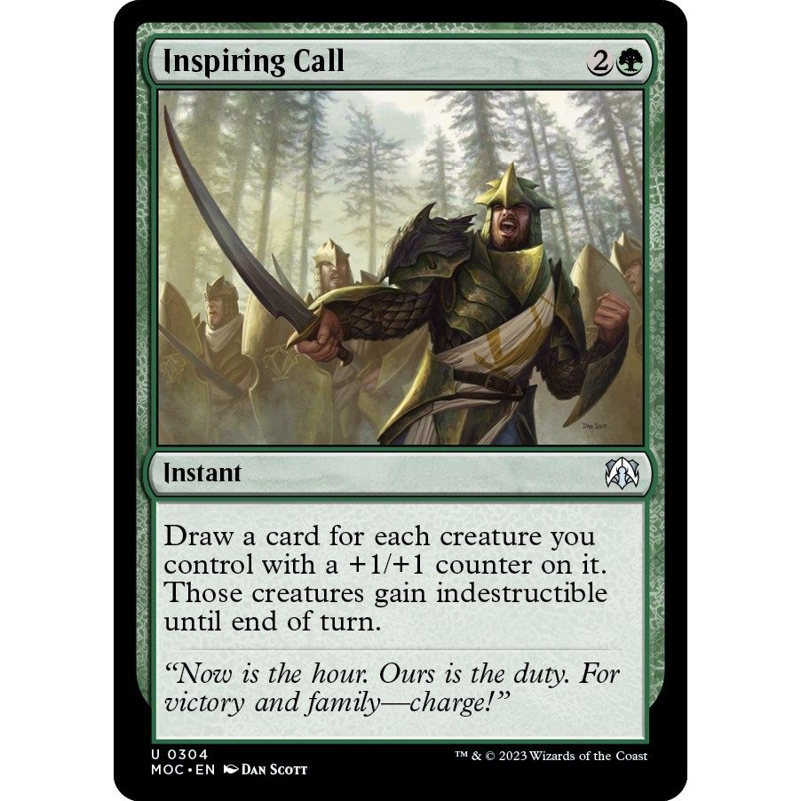 Image for Inspiring Call (304) (MOC) - Magic: The Gathering