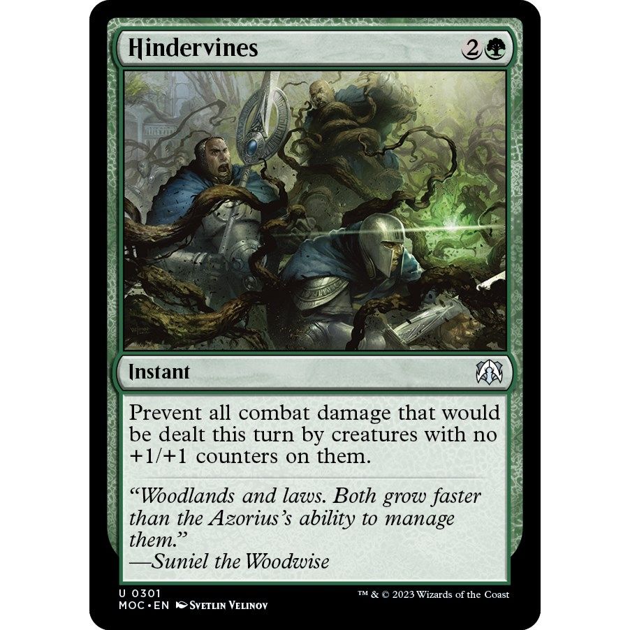 Image for Hindervines (301) (MOC) - Magic: The Gathering