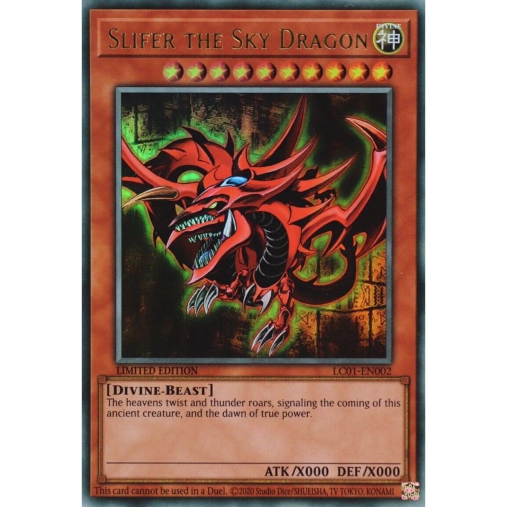 Image for Slifer the Sky Dragon (25th Anniversary Edition) (LC01-EN002) (LC01) - YuGiOh