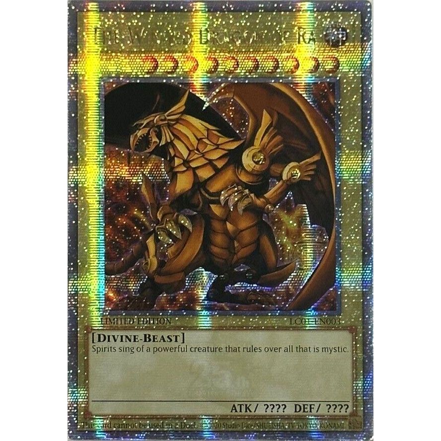 Image for The Winged Dragon of Ra (Quarter Century Secret Rare) (LC01-EN003) (LC01) - YuGiOh