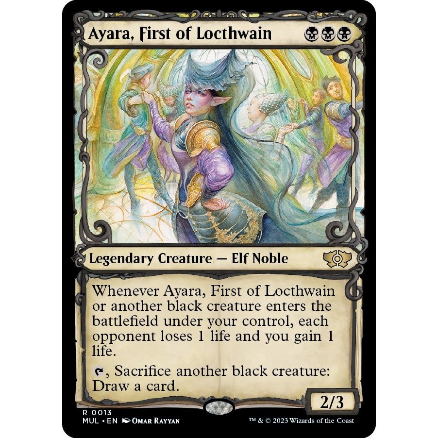 Image for Ayara, First of Locthwain (13) (MUL) - Magic: The Gathering