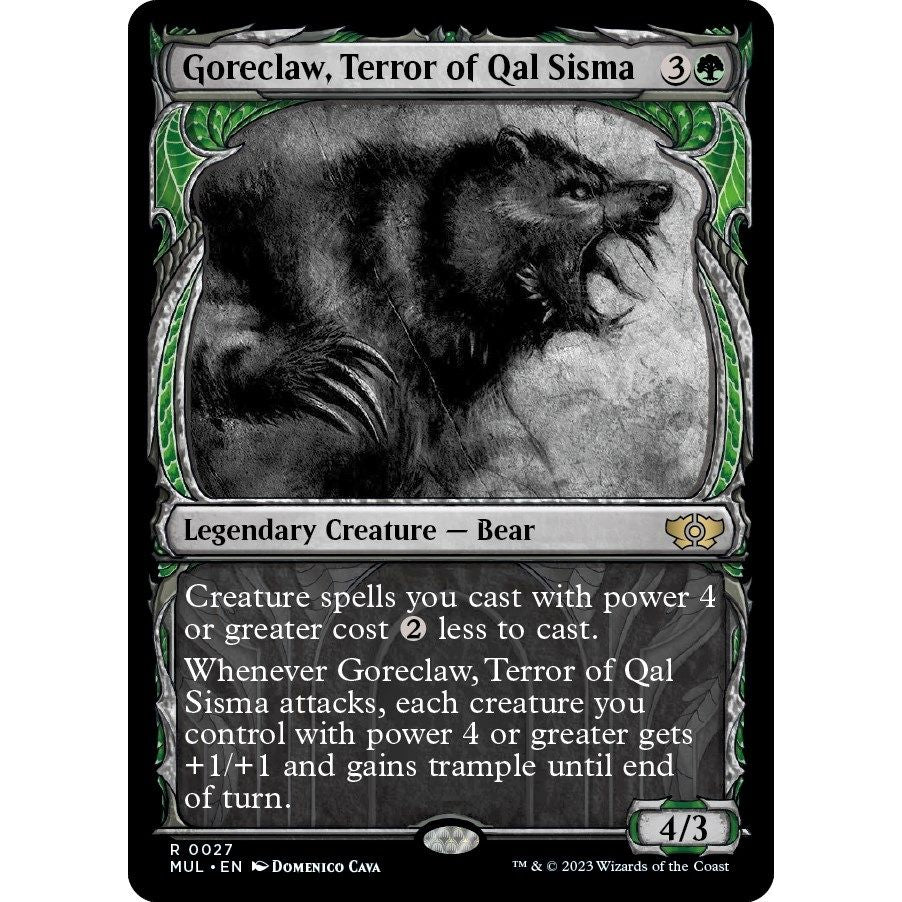 Image for Goreclaw, Terror of Qal Sisma (27) (MUL) - Magic: The Gathering