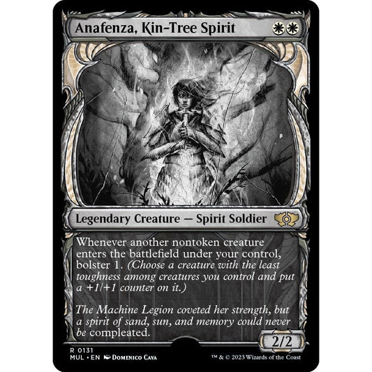 Image for Anafenza, Kin-Tree Spirit (Halo Foil) (131) (MUL) - Magic: The Gathering