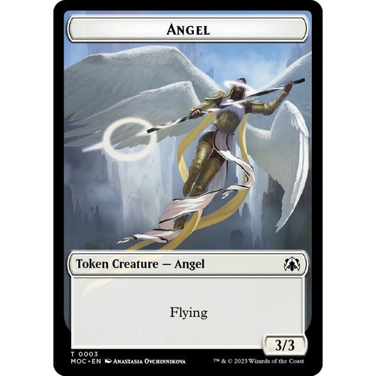 Image for Angel // Demon Double-Sided Token (3 // 18) (MOC) - Magic: The Gathering