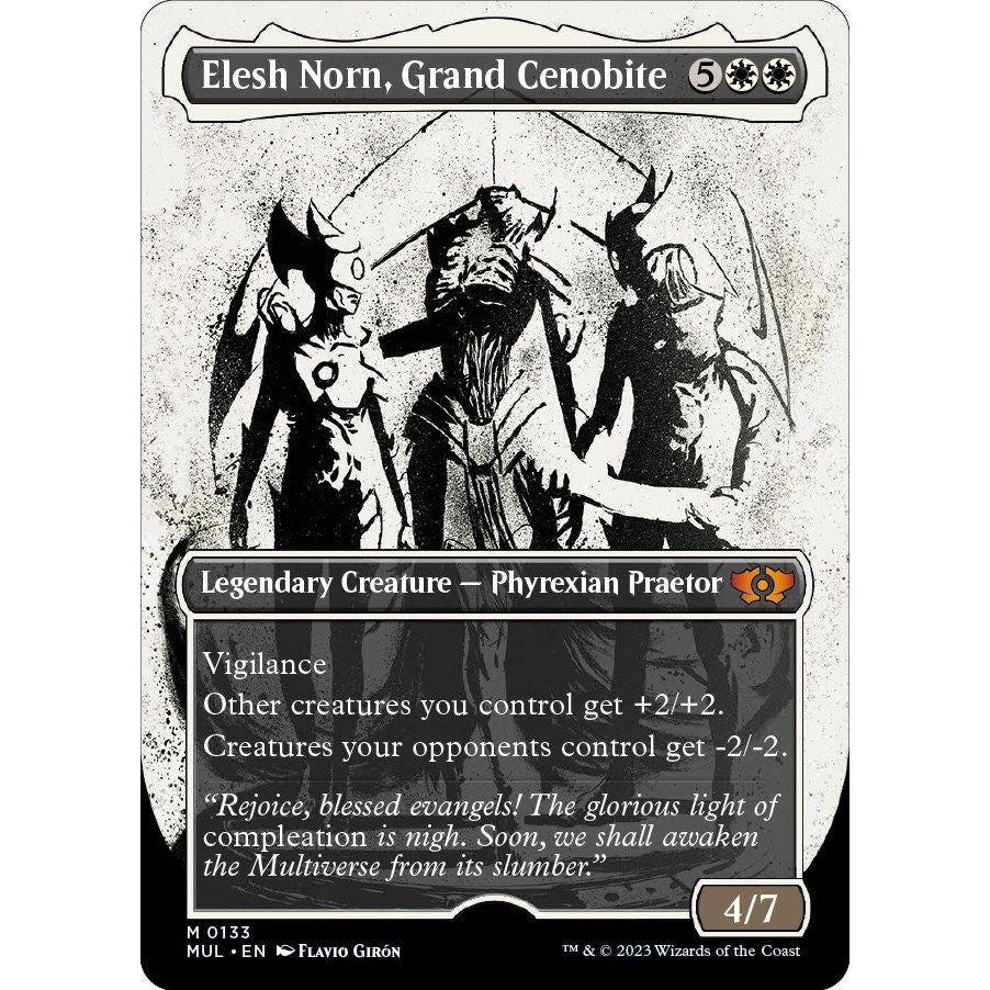 Image for Elesh Norn, Grand Cenobite (Halo Foil) (133) (MUL) - Magic: The Gathering
