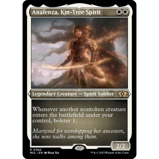 Image for Anafenza, Kin-Tree Spirit (Foil Etched) (66) (MUL) - Magic: The Gathering